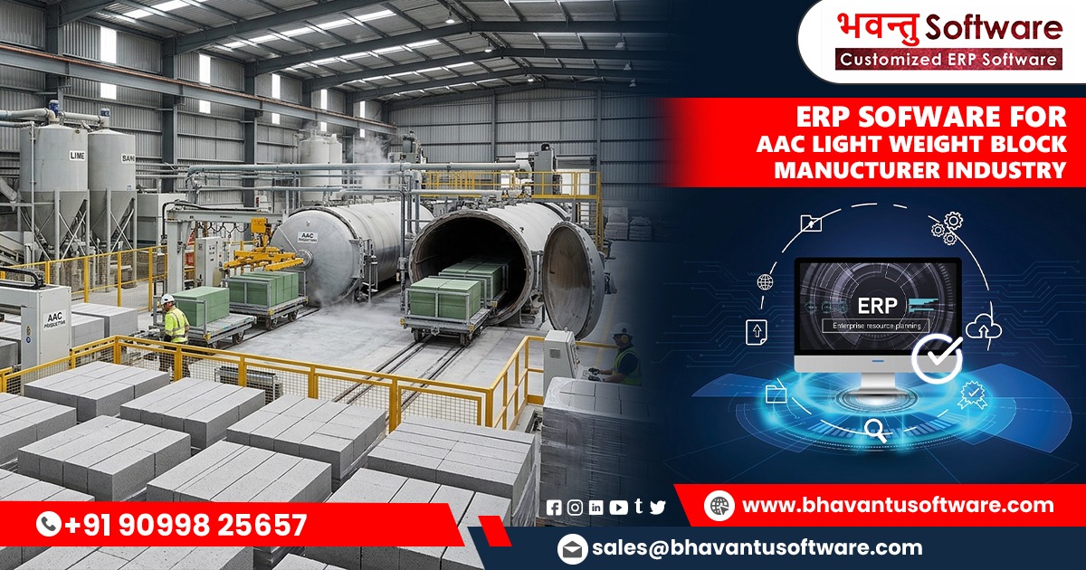 Enhancing Productivity in AAC Plants with ERP Technology