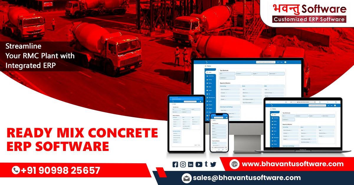 Best ERP Solutions for RMC Plants