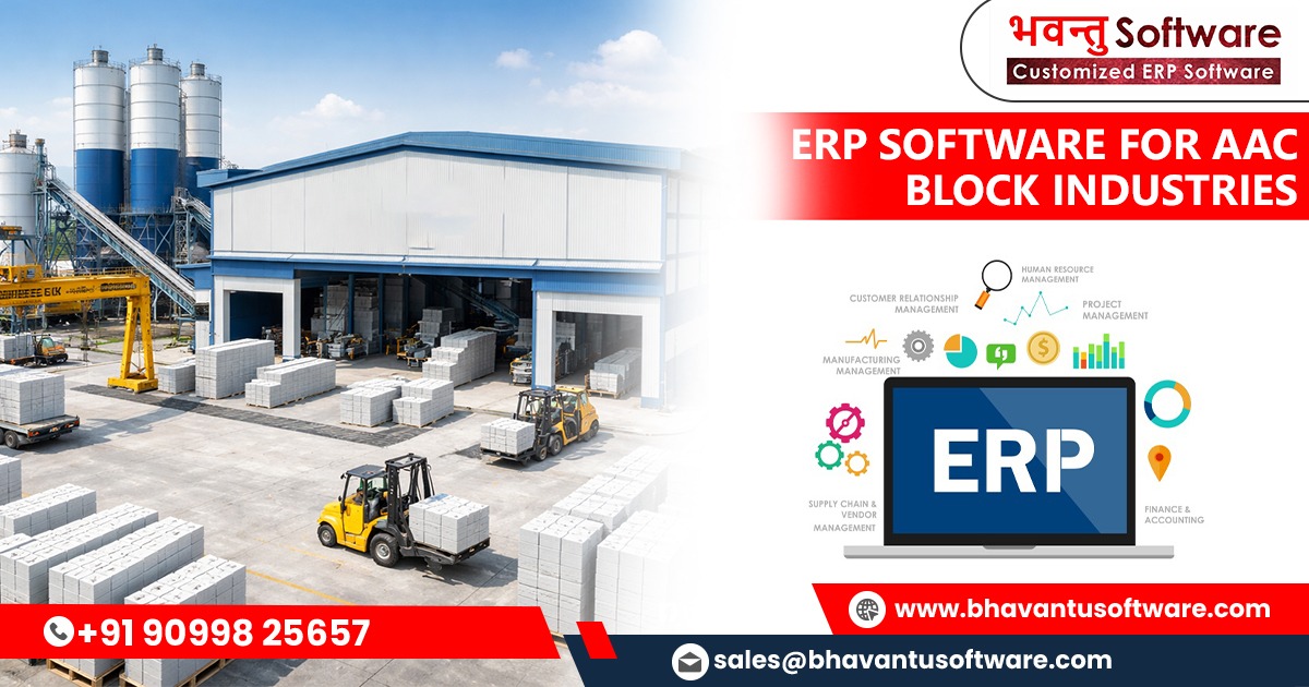 Choosing the Right ERP Software for Your AAC Block Business