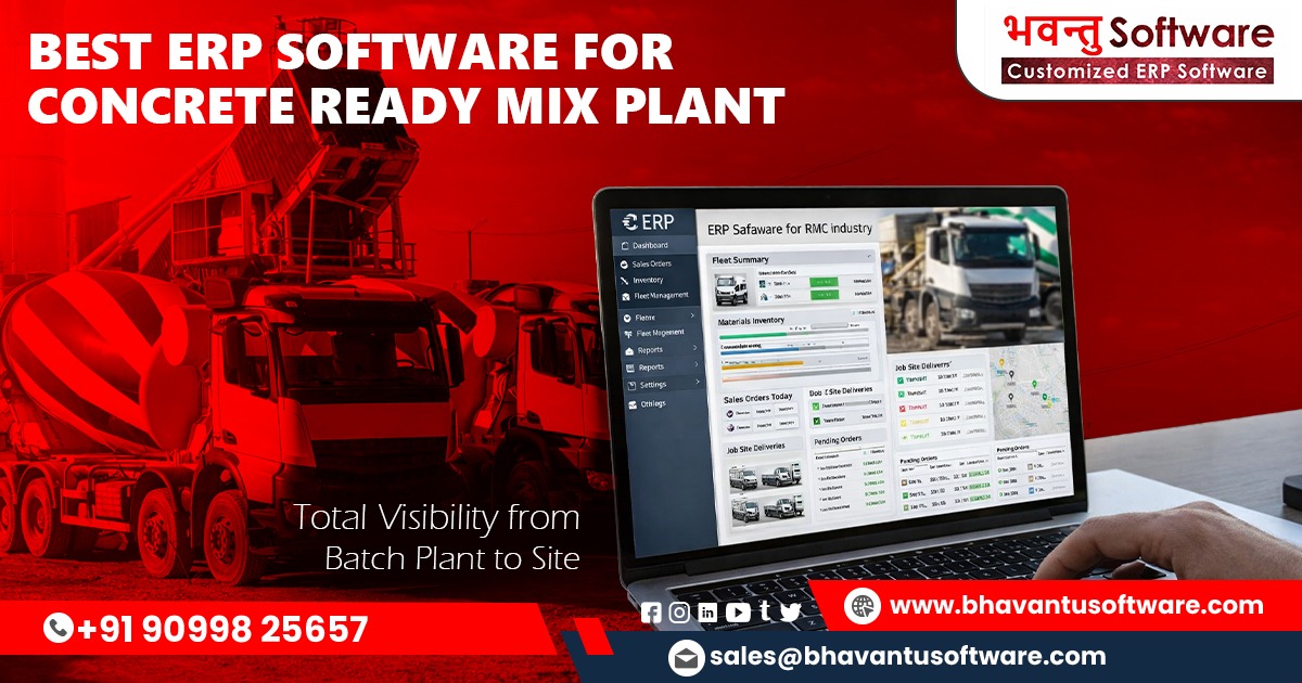 Top ERP Solutions for Ready Mix Concrete Plants