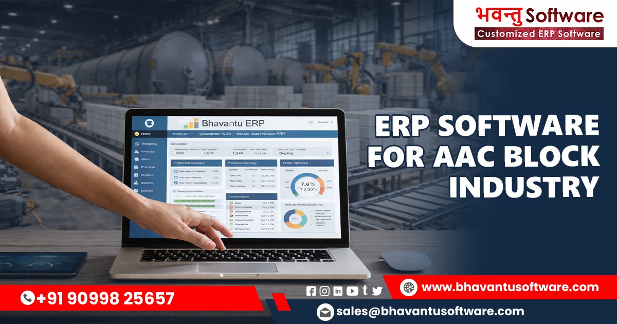 Improve AAC Block Industry Operations Using ERP