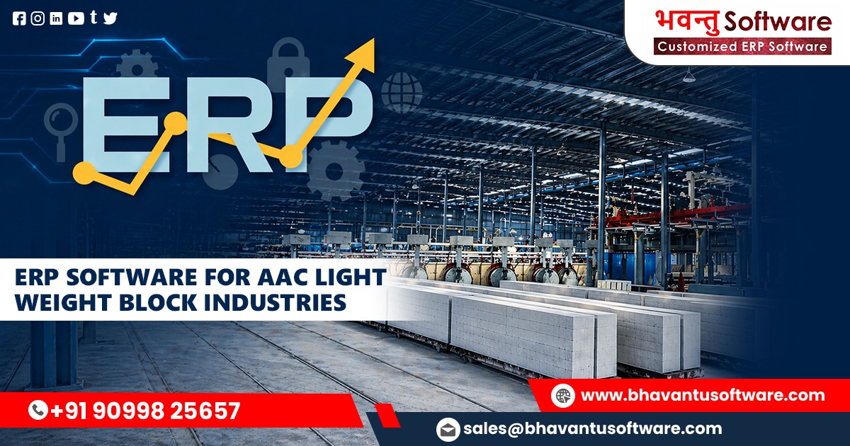 Top ERP Software for AAC Block Industry