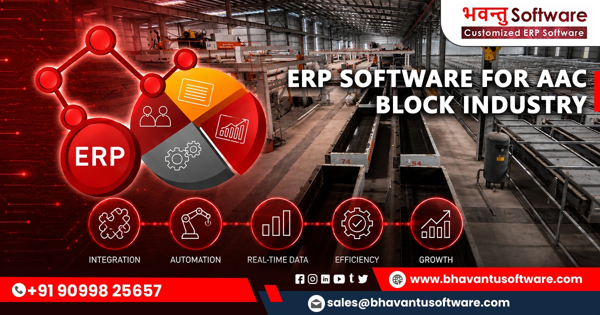 Cloud ERP for AAC Block Industry