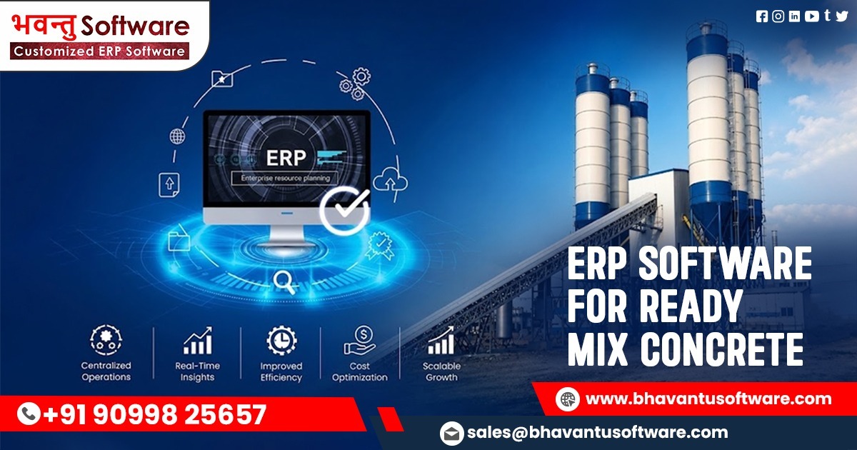 RMC ERP Solution Provider | AI Based Cloud ERP