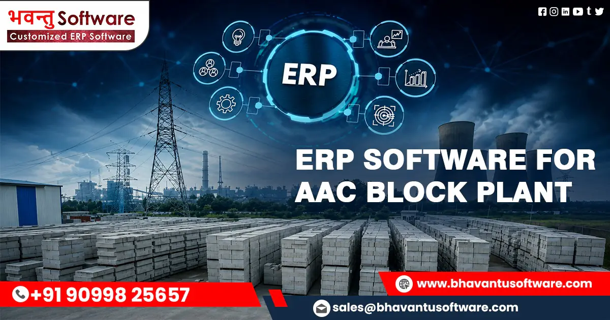 ERP Solution for Manufacturing AAC Block Company