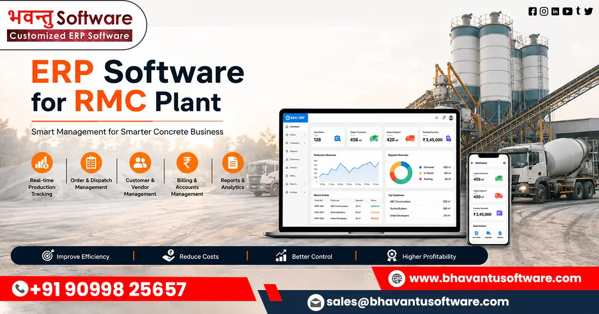 RMC Plant Management ERP System
