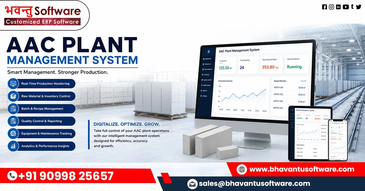 AAC Block Production Monitoring Software
