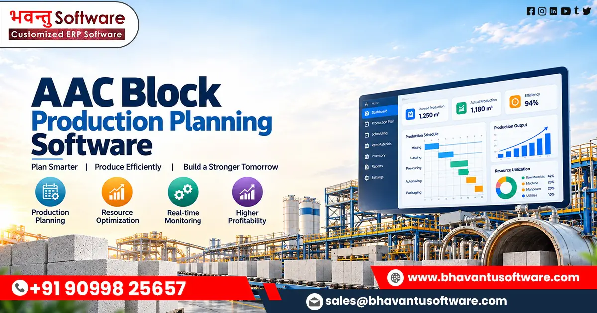 AAC Block Plant Management Software