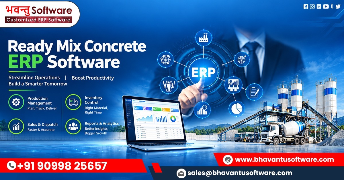 How Can RMC ERP Software Simplify Your Ready Mix Concrete Operations in 2026?