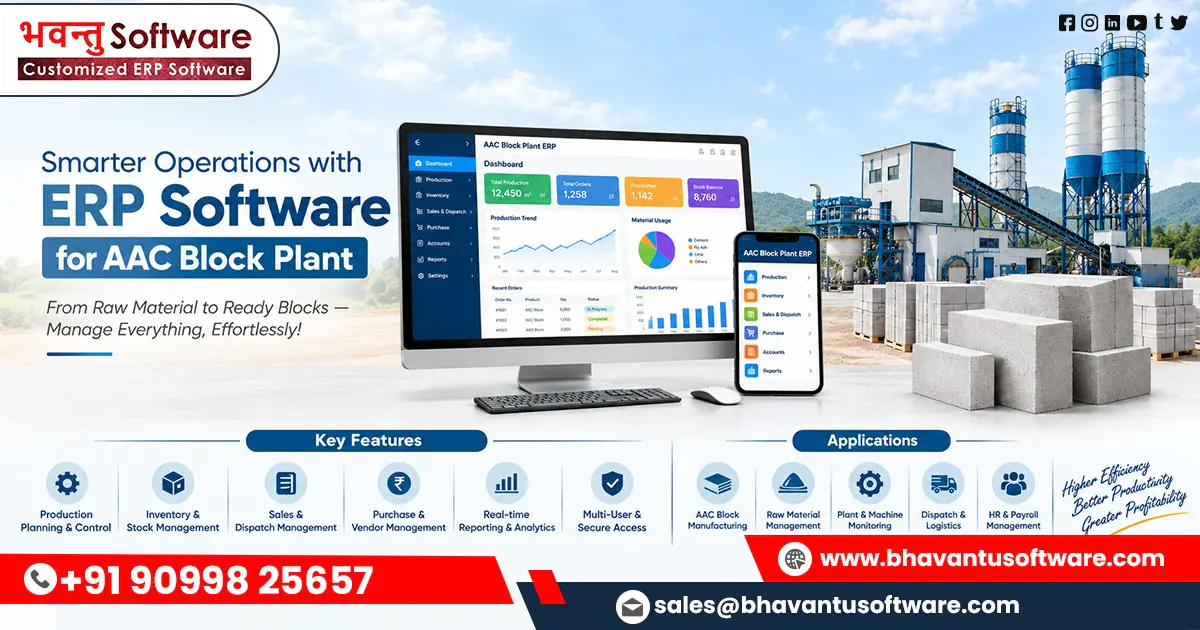 AAC Block Production Planning Software