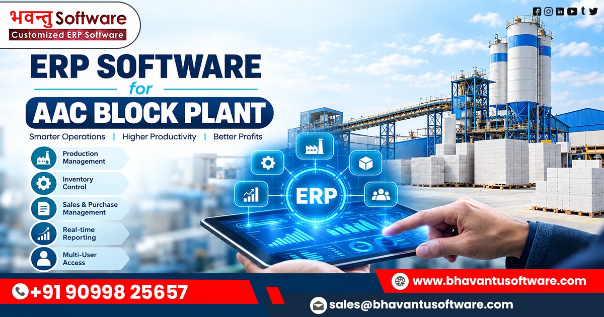Which ERP Software is Best for an AAC Block Plant?