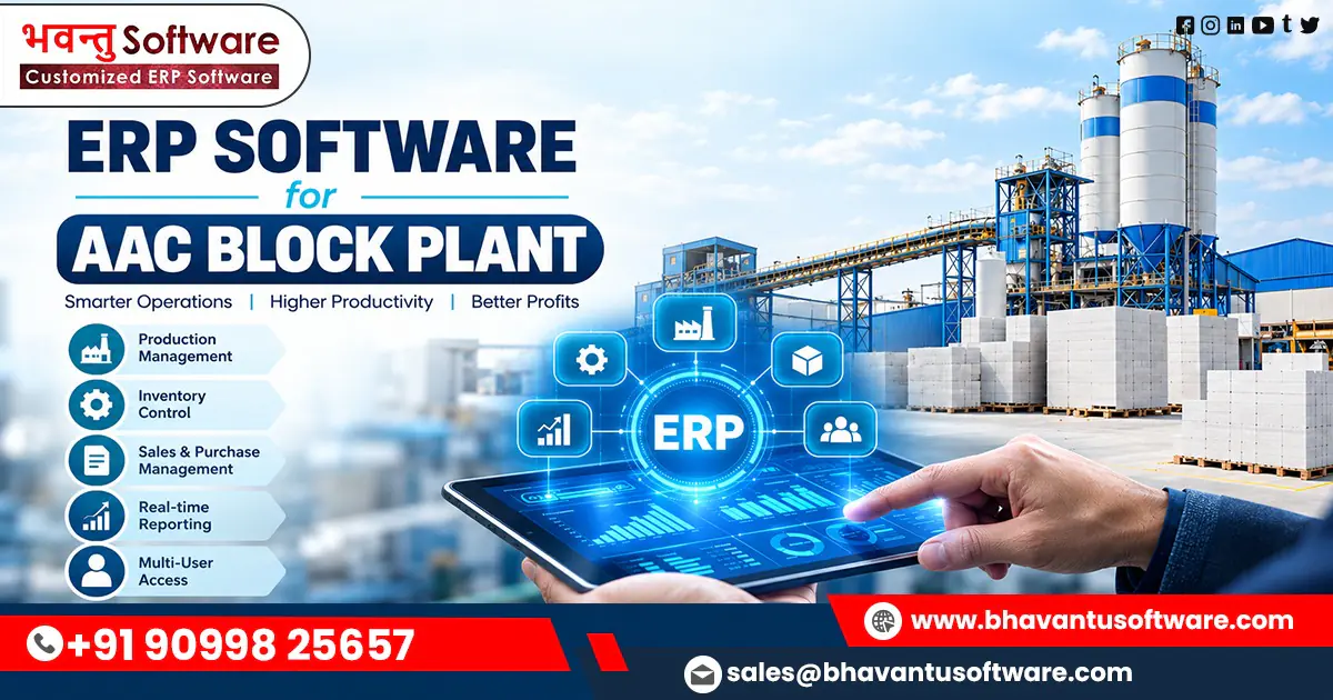 Which ERP Software is Best for an AAC Block Plant?