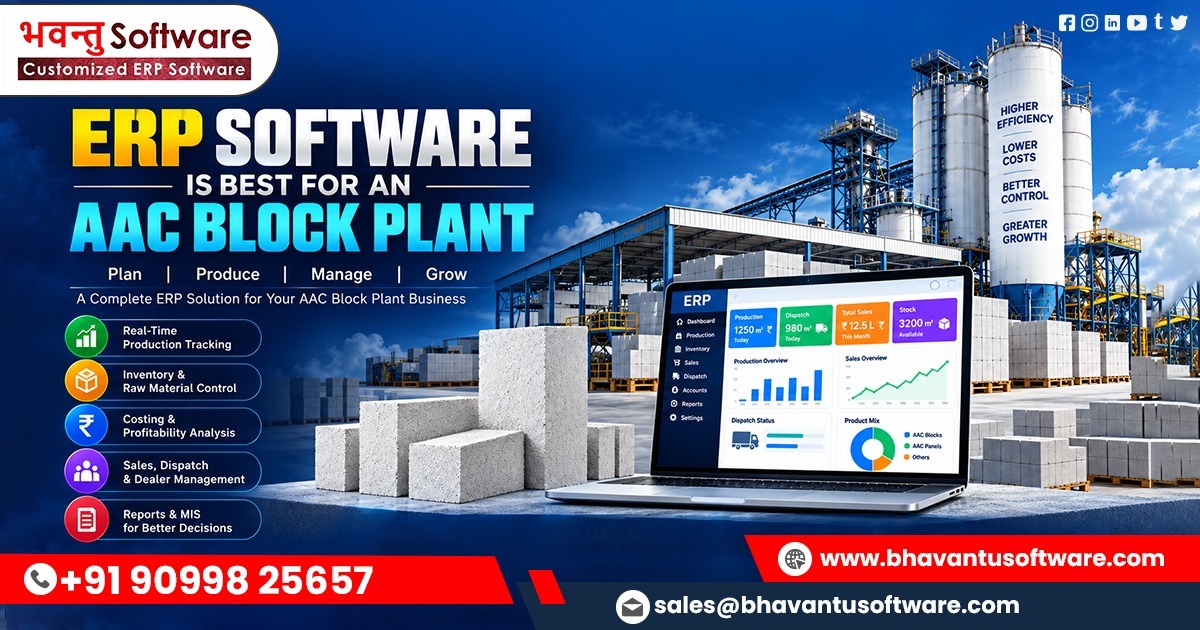 AAC Block Quality Control Management Software